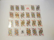 Vintage Single Swap Playing Cards Lot QUEEN OF DIAMONDS Airline Aviation 2.25"