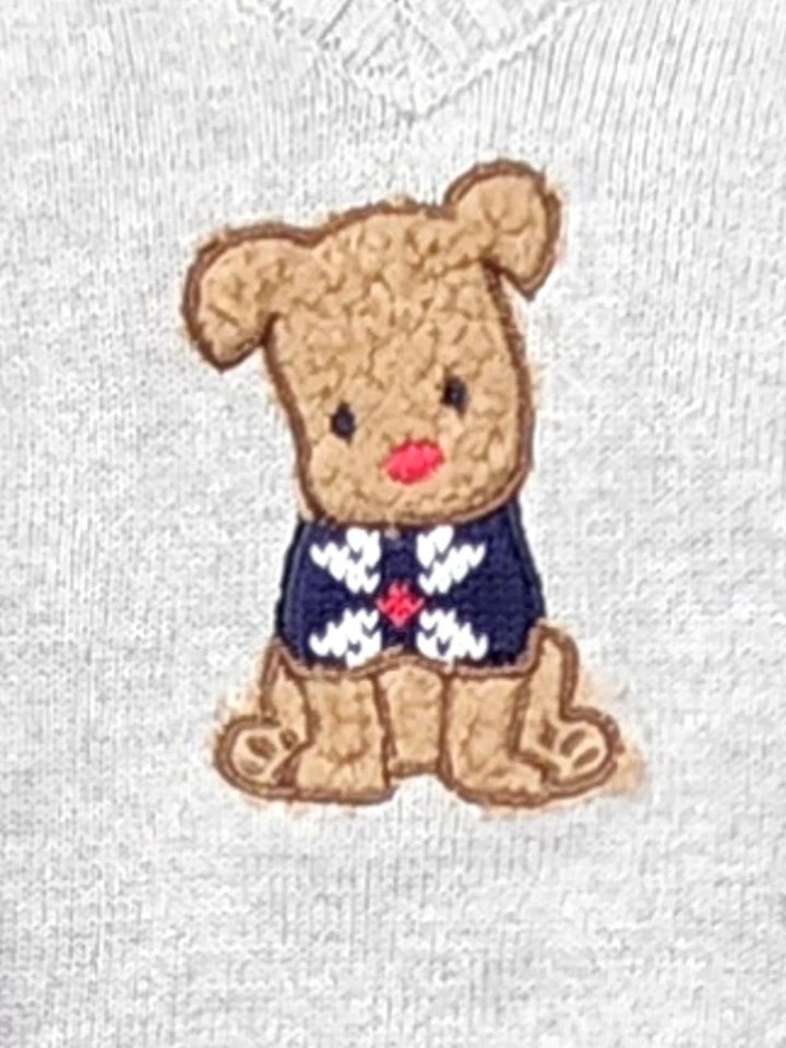 Conjunto de conjunto de pantalones y camisa negros chaleco de perro difuso IZOD para bebés niños Foto 2 de 2