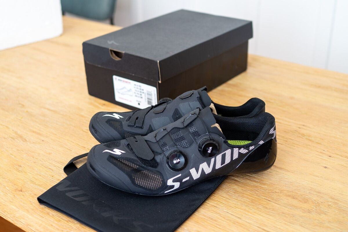 Specialized S-Works Vent Road Cycling Shoe Black 45.5 - MINT Specialized S-Works Vent Road Cycling Shoe Black 45.5 - MINT
