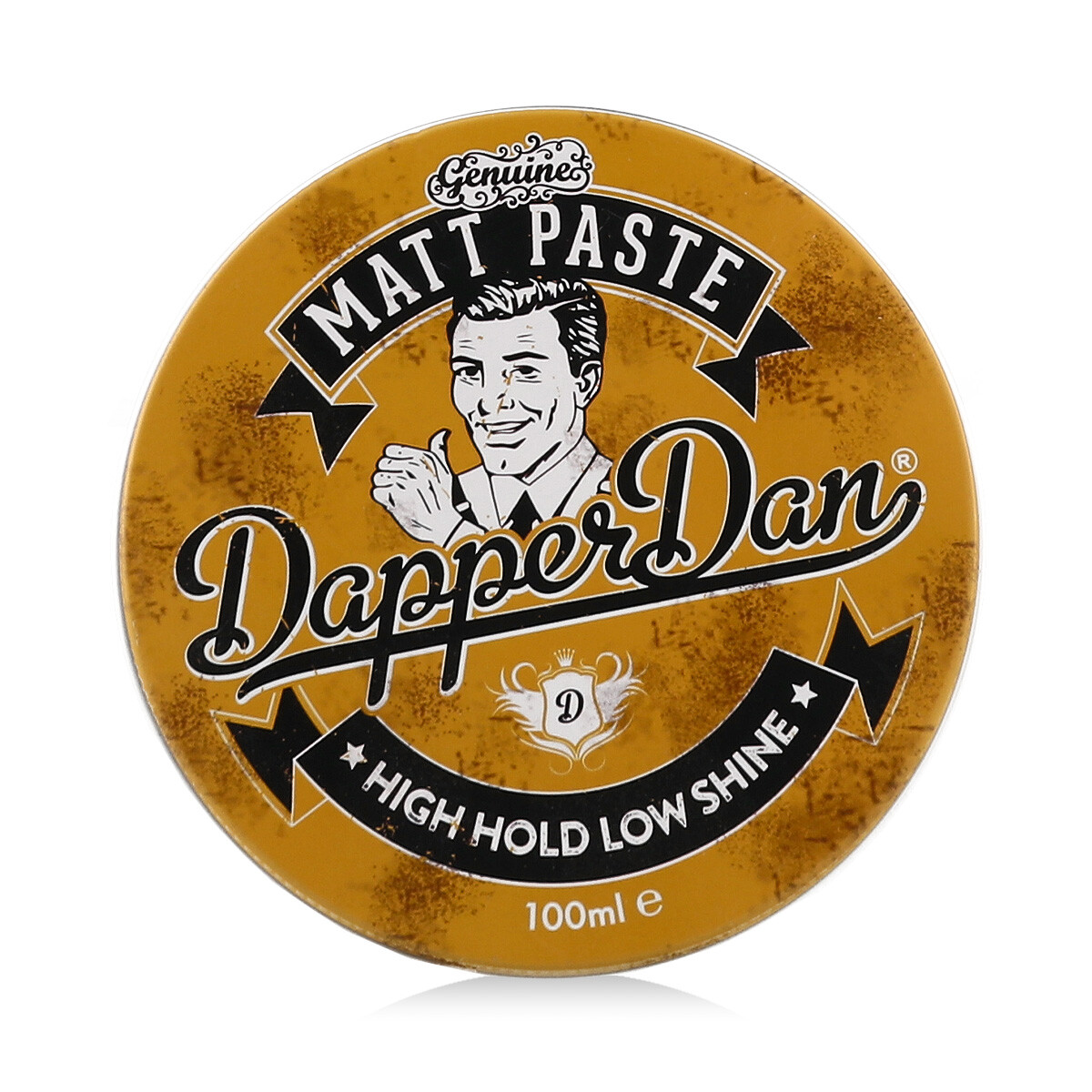 Матовая паста Dapper Dan высокой стойкости с низким уровнем блеска, 100 мл