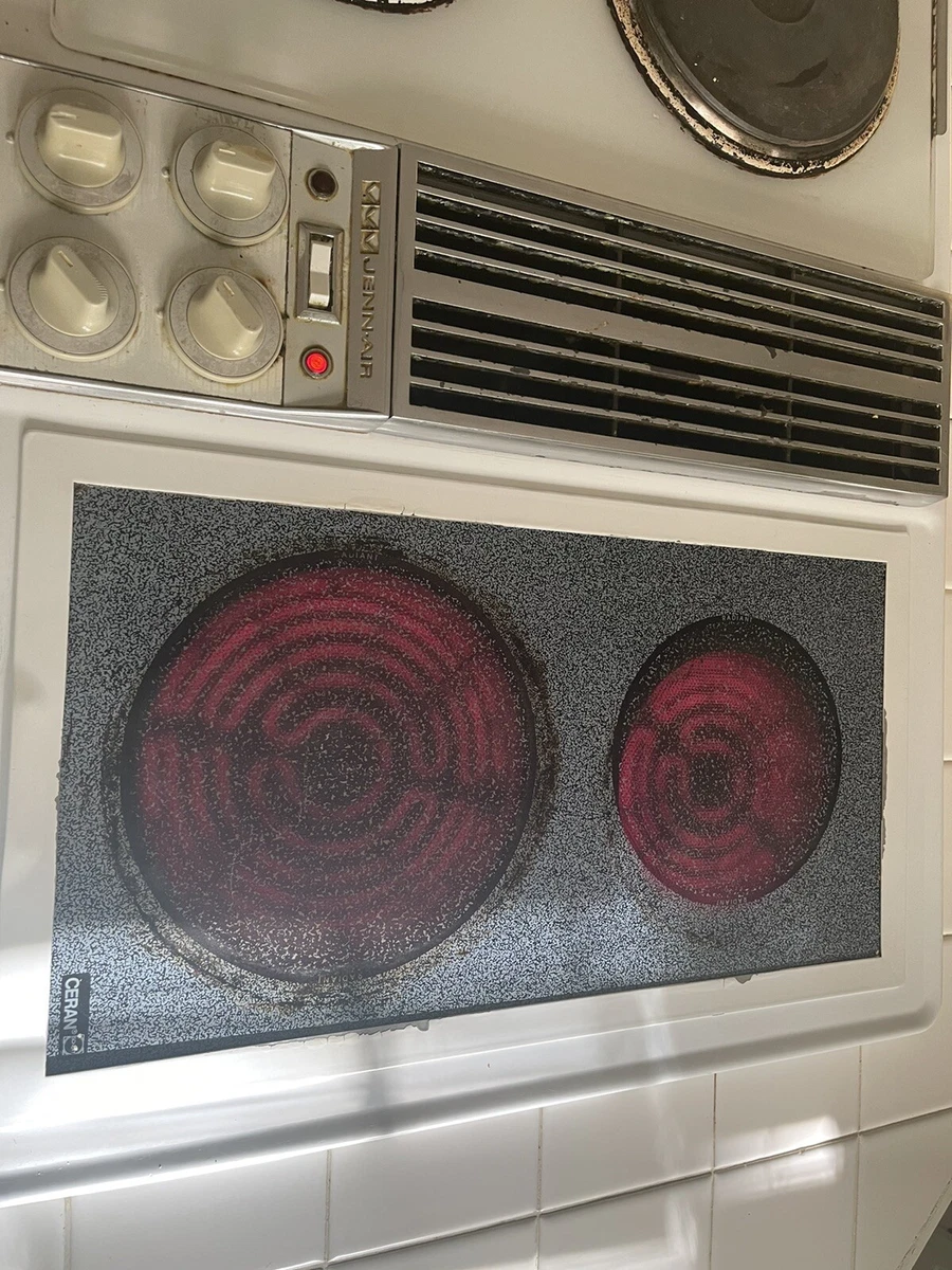 Jenn Air 30 Electric Downdraft White Cooktop Element eBay