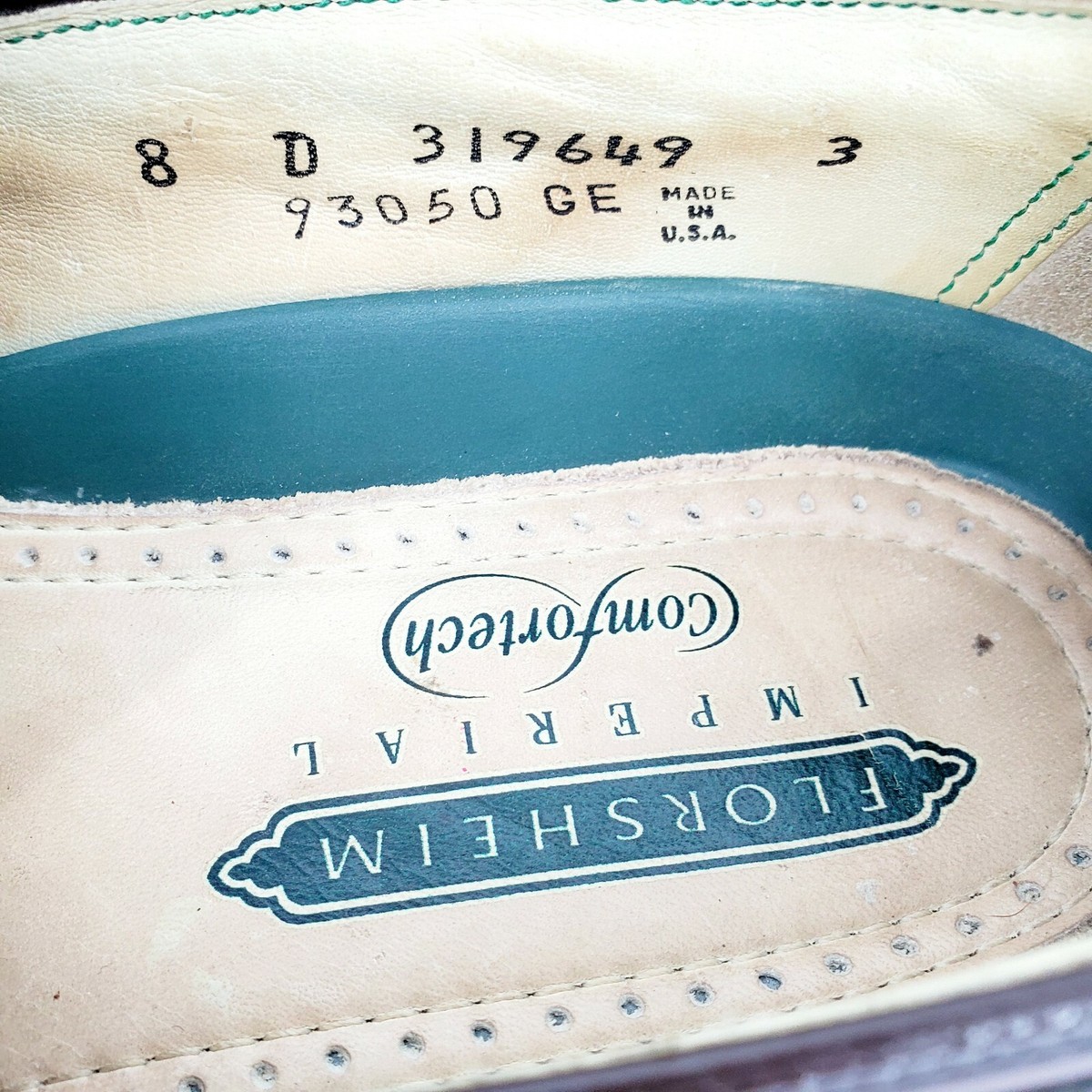 Florsheim Imperial Comfortech 93050 Wing Tip Brogue Tassel 