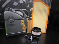 Genuine Mercedes-Benz W222 S-Class Oil Fuel Air filter & Engine Oil M656 Z222P4
