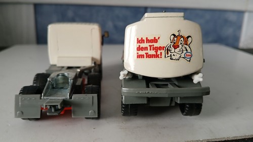 SUKI camion Mercedes SK ESSO 1/55 TRUCK LKW no box miniature 1/50 1/43 solido n - Foto 3 di 7