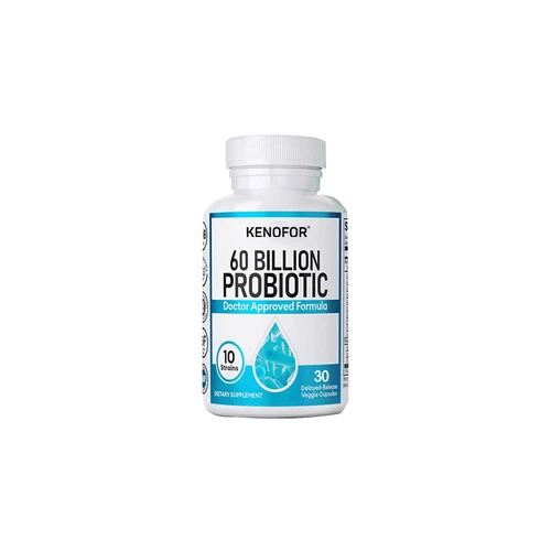 Probiotics Complex 60 Billion CFU 10 Active Bacteria Vegan Capsules
