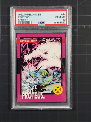 1992 Impel X-men #44 Proteus PSA 10 Pop 12