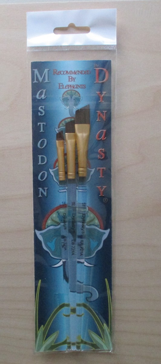 Dynasty 1/4,3/8,1/2 Angle Tip Brushes 3 Brushes MPN 23744 | eBay