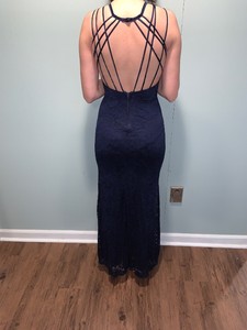 b darlin navy blue lace dress