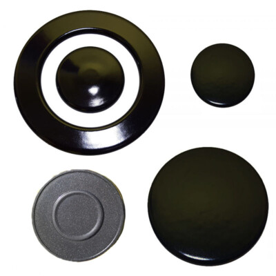 ARISTON HOTPOINT KIT 5 Bruciatori Piattelli Spartifiamma 4 Fuochi Tripla Corona EUR 21,70 - IT - Foto 2