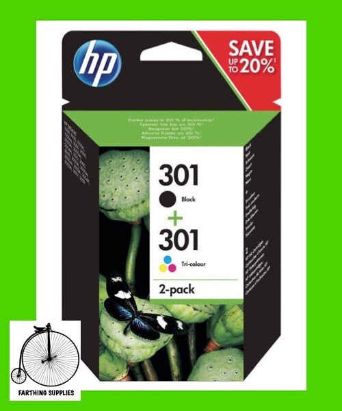 Cartuccia D'inchiostro Originale HP N&ordm;301/nero