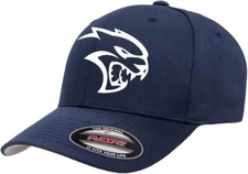 SRT Hellcat Charger Challenger Cat Logo Design Flexfit Hat Cap