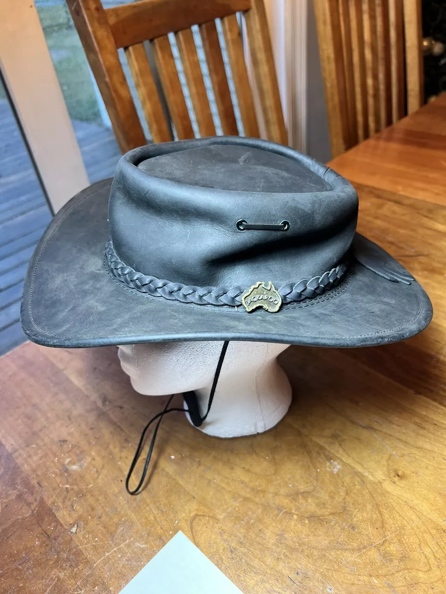 Jackaroo deals leather hat