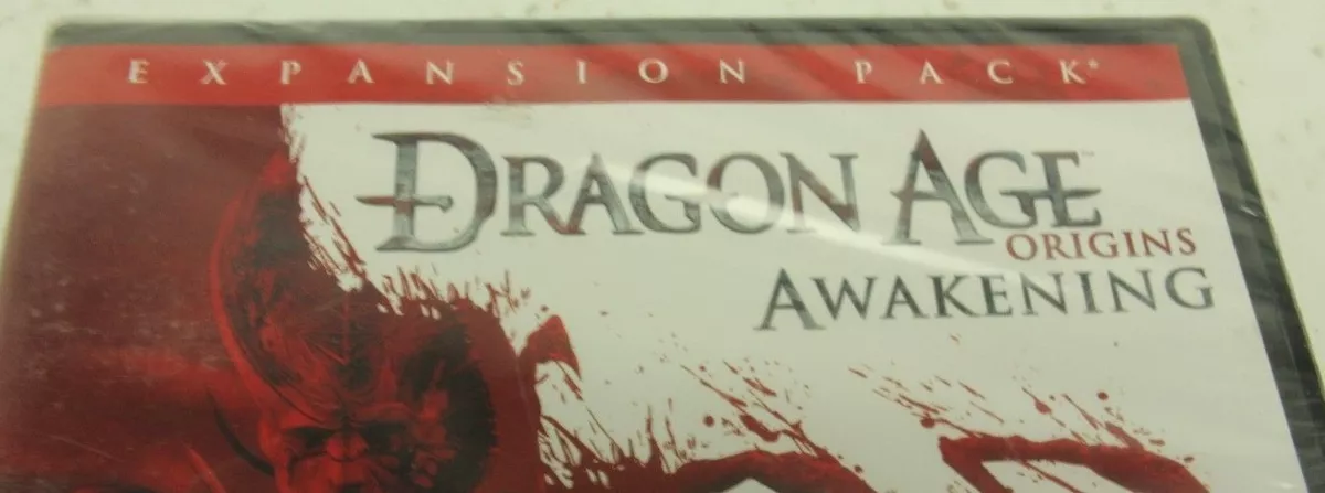 Dragon Age Origins Awakening Expansion Pack Computer Game for Microsoft  Windows!