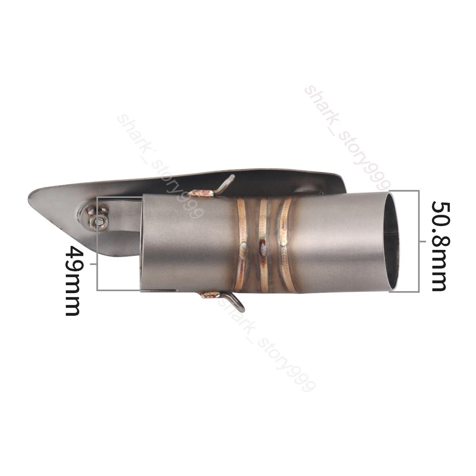 Silenciador escape tubo escape medio moto Suzuki GSXR1000 GSXR1000R 2012-22 Foto 3 de 4