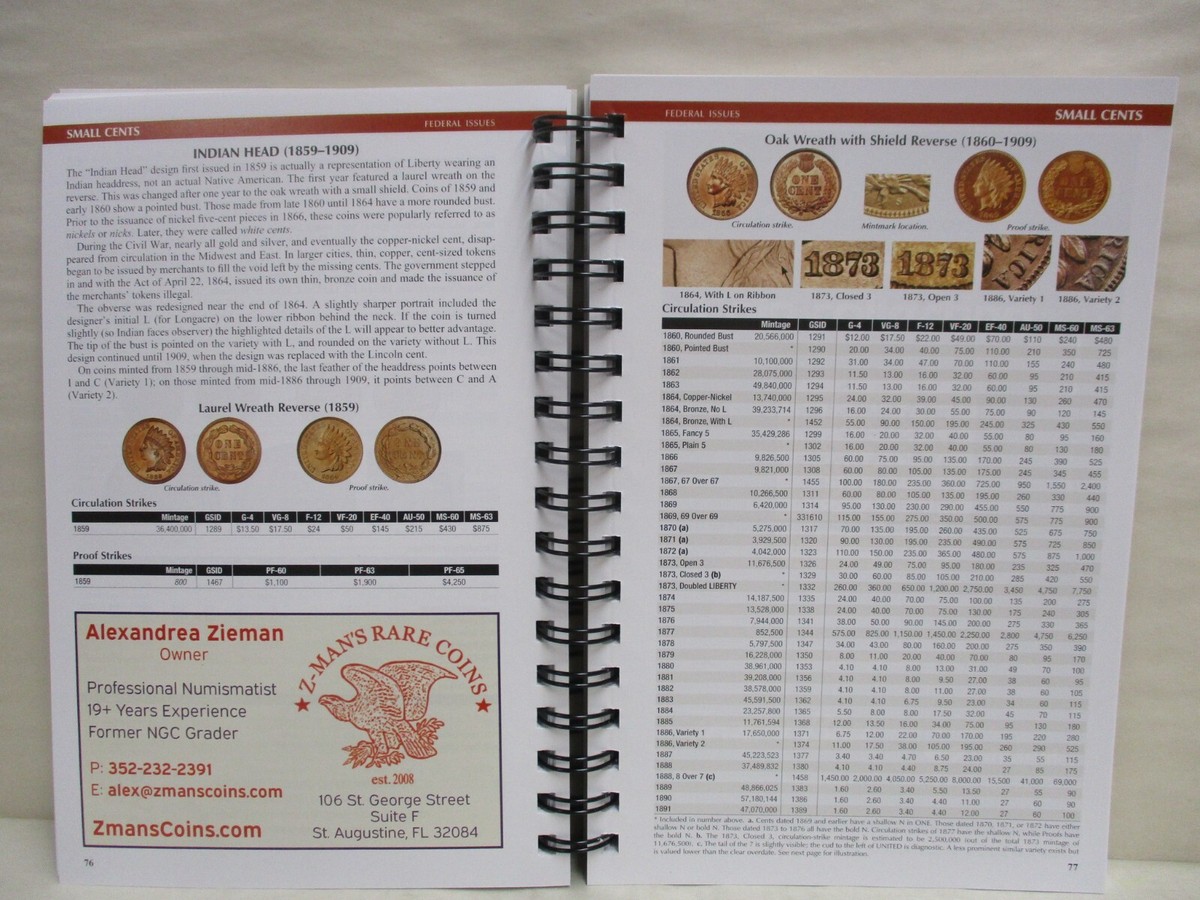 2026 Whitman Red Book United States Coins 79th Edition Spiral