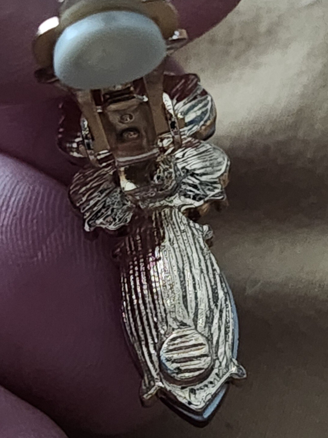 Gorgeous Ruby Red 2 Inch Dangle Earrings With Hig… - image 10