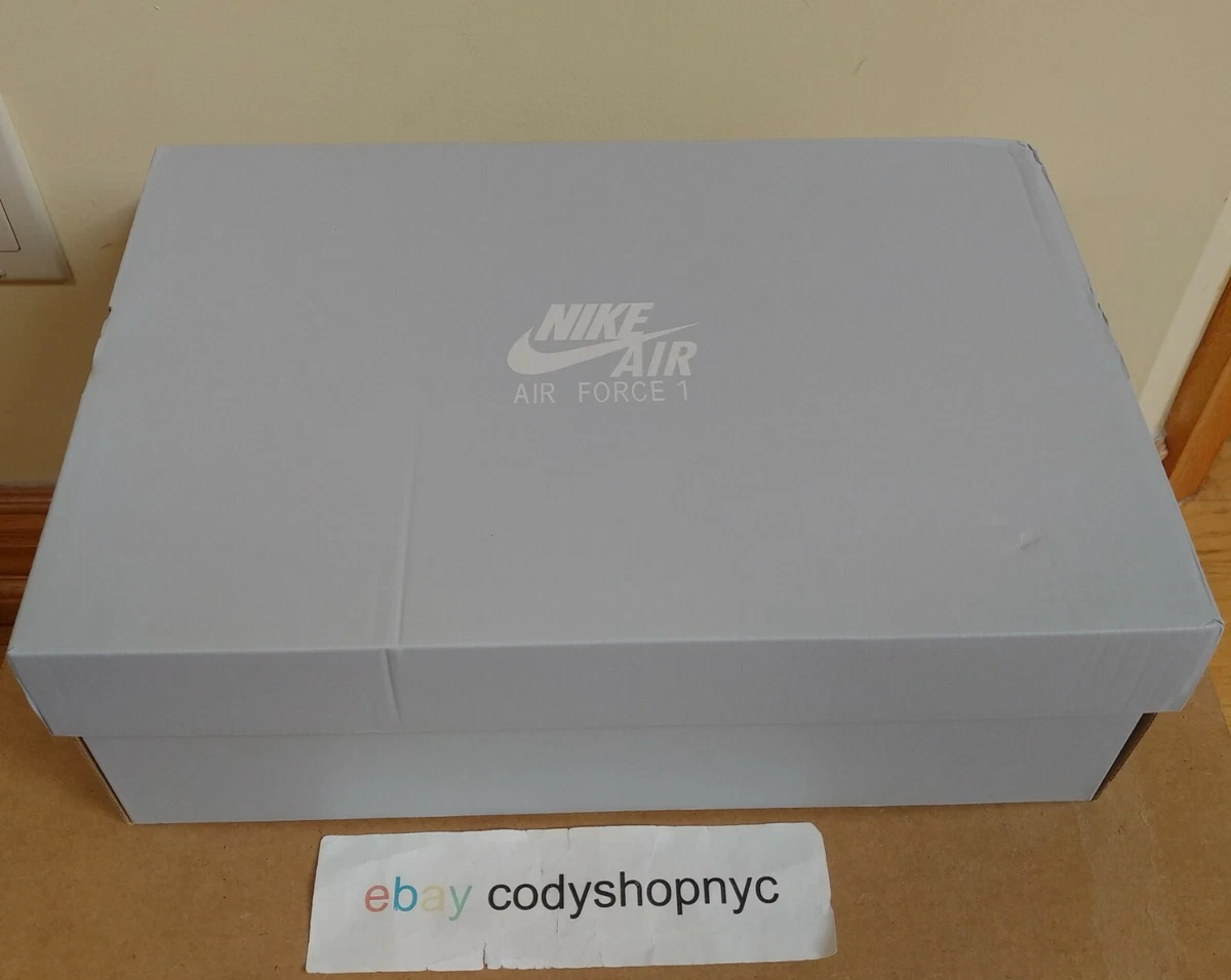 Nike Air Force 1 07 White/White Men's Retro Authentic SHOE BOX ONLY |  CW2288-111