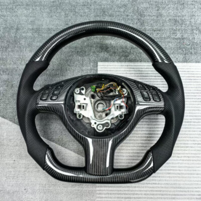Customized Carbon Fiber Steering Wheel for BMW M3 E46 E39 E53 330ci 325i 01-06