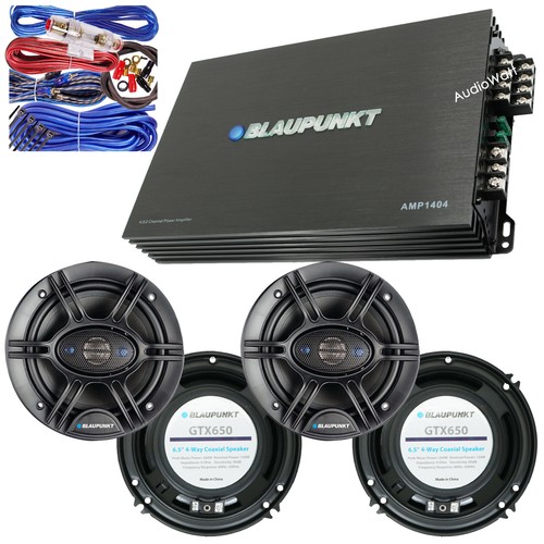 BLAUPUNKT AMP1404 1500W 4-CH Amp +4x 
