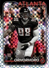 2024 Topps Chrome Football X-Fractor 1-300 You Pick Complete Ur Set Updated 3/25