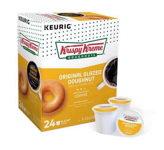 Krispy Kreme Original Glazed Doughnut Coffee 24 to 144 K cup