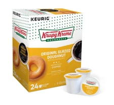 Krispy Kreme Original Glazed Doughnut Coffee 24 to 144 K cups Pick Any Size