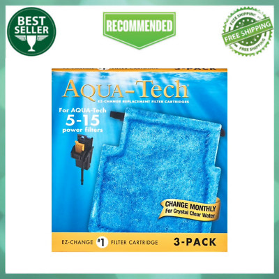 Aqua-Tech EZ-Change Replacement #1 Filter Cartridge for 5-15 Filters, 3 Pack