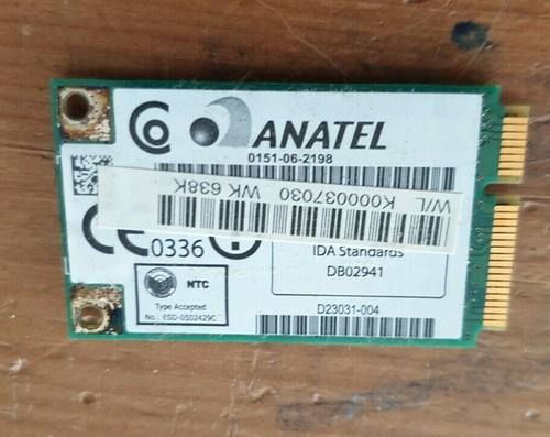 SCHEDA WIRELESS WLAN WIFI MODEL: WM3945ABG MOW2 (225) | eBay