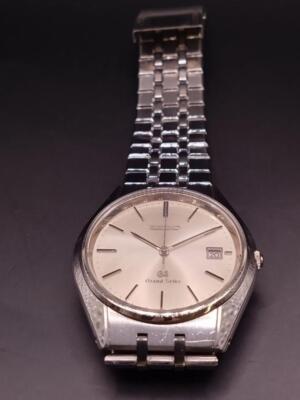 Seiko Grand Seiko 9587-8000 Date Vintage 1988 Stainless Steel
