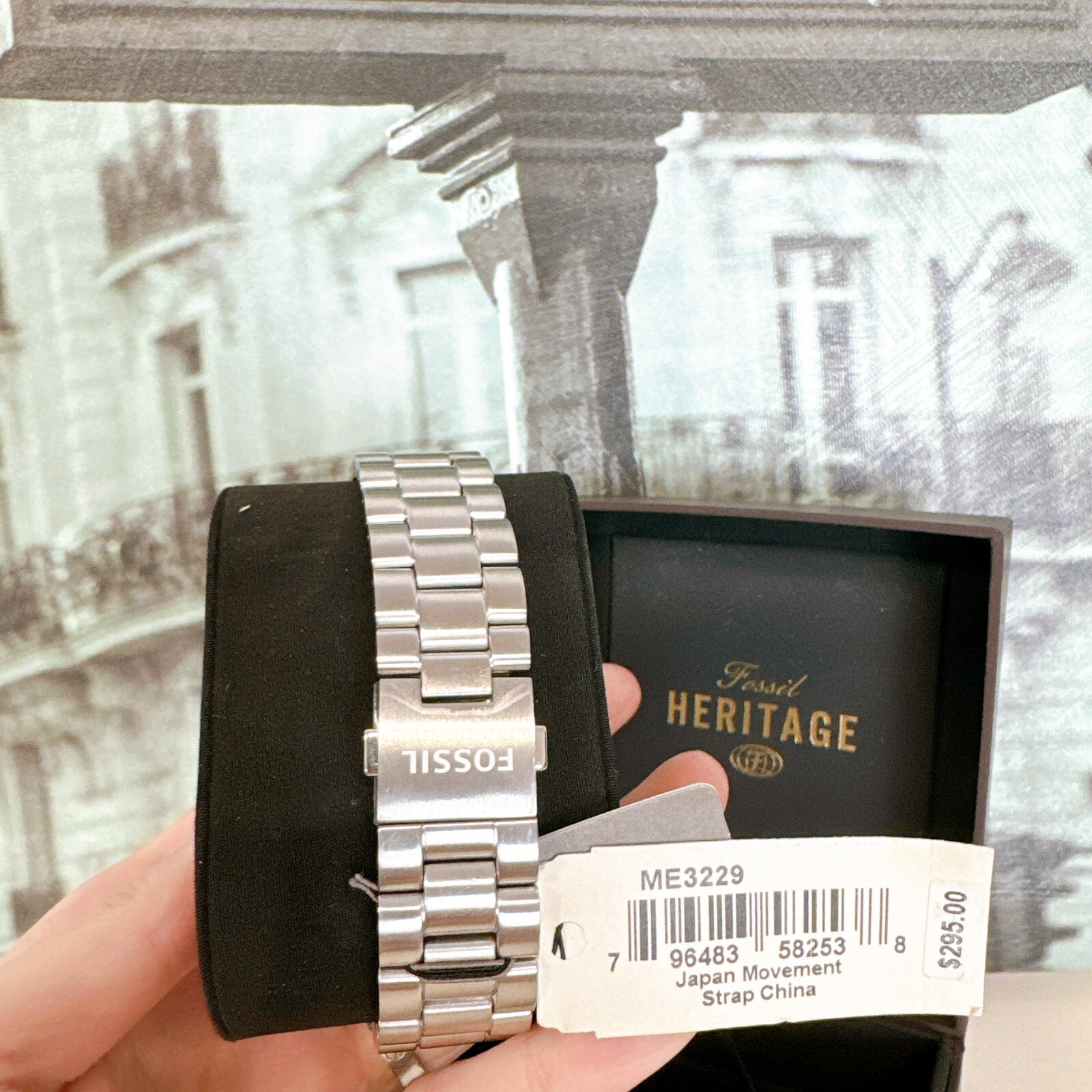 Fossil ME3229 Heritage Automatic Stainless Steel Watch | eBay