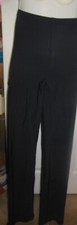 LEAPIN' LEOTARDS LLPANT 23 Jazz Pants Black Tactel Ladies Large 45 retail 38"in