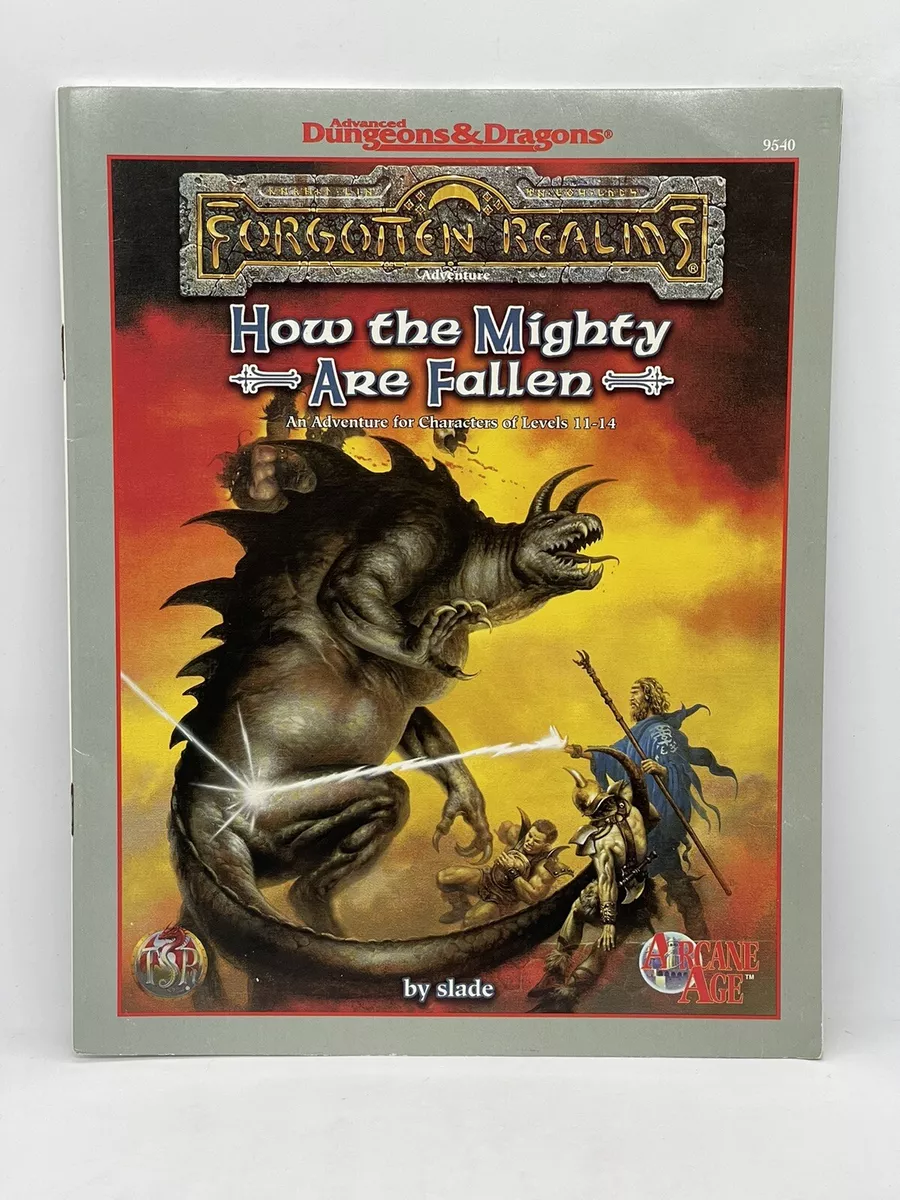 How the Mighty Are Fallen - Forgotten Realms - Dungeons & Dragons - D&D -  AD&D