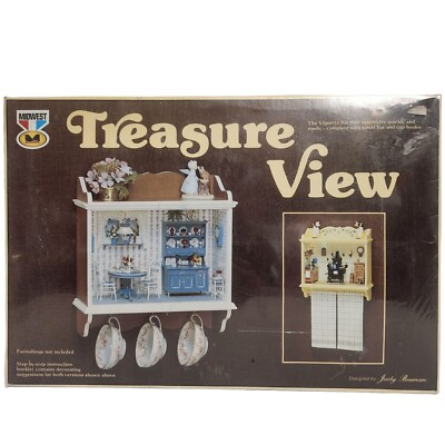 Midwest Vintage Treasure View Vignette Display Kit 1176 Judy Berman NEW SEALED