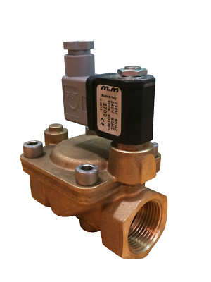 M&M Schließer Magnetventil B222DBY 1''BSP 230V 50Hz WP 16 BAR
