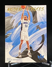 2021-22 Panini Court Kings Modern Strokes #28 Cole Anthony Orlando Magic
