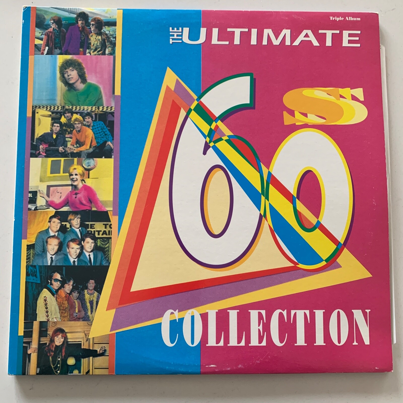 The Ultimate 60's Collection - VA - 1990 G'Fold Vinyl 3LP - Very Good (VG+/VG+)