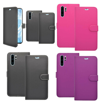 For Huawei P30 Pro Case Wallet Flip PU Leather Stand Card Slot Pouch Phone Cover