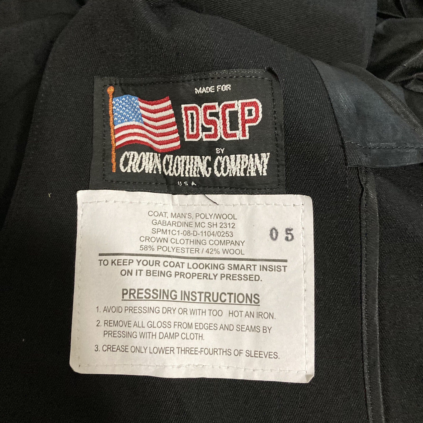 US Marines USMC Officer Dress Blue Male Jacket Coat 43 S E6 Chevron eBay