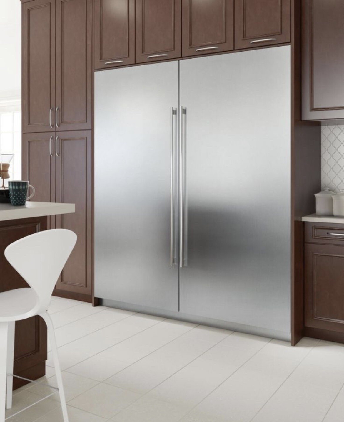 54” Sub Zero Stainless Steel Refrigerator/Freezer Column Set NATIONWIDE