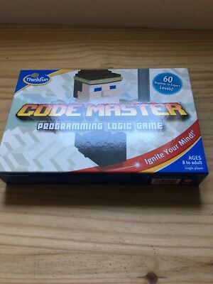Code Master Programming Logic Board Game - Thinkfun - Ages 8+ New