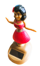 TIKI Solar Hula Girl Tanz Wackelfigur Bully Beetle G10 Astro Auto Büro Hawaii