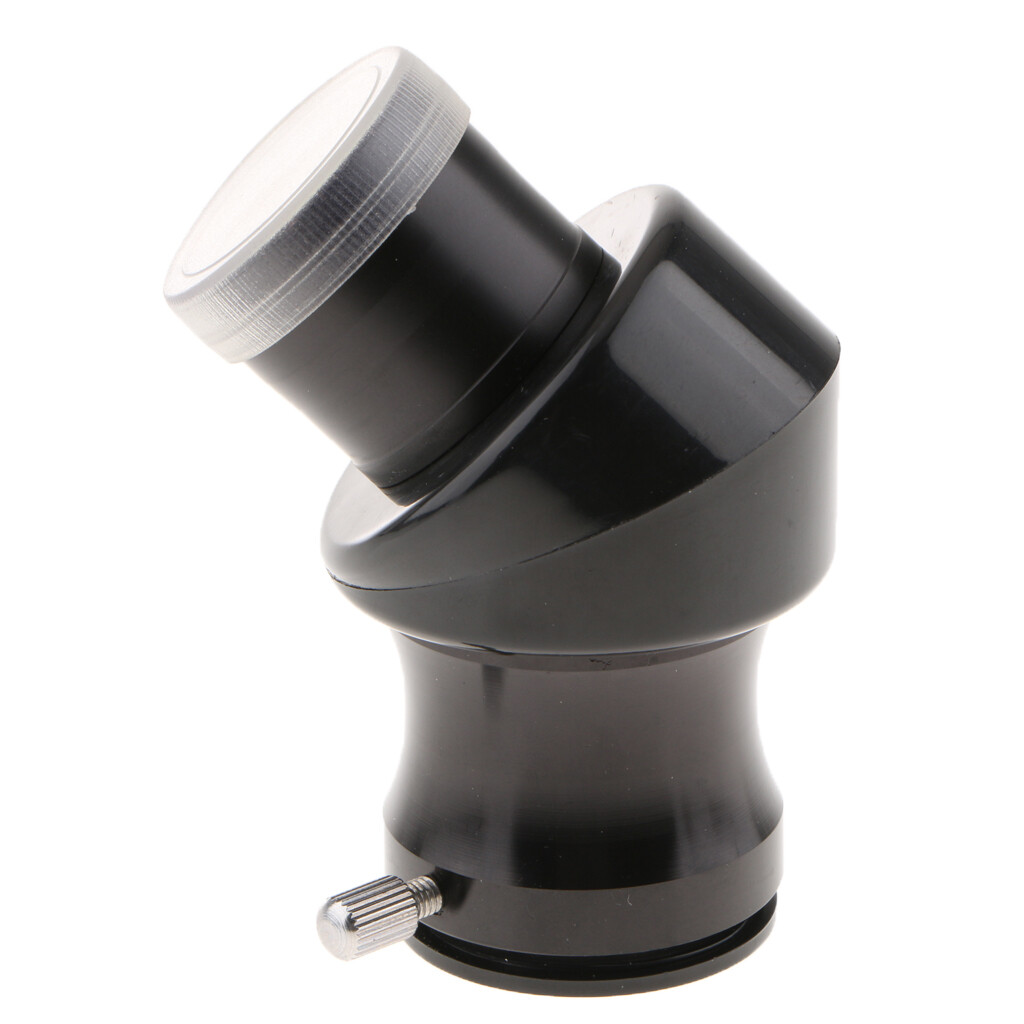 1.25" Telescope Erecting Prism Eyepiece Diagonal Mirror 45 Degree Metal
