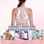 Shoulder Lumbar Lower Back Posture Support Brace Corrector Adjustable Unisex
