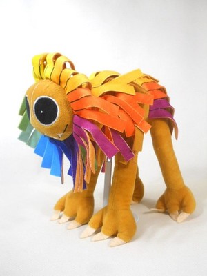 ''Yarnaby'' plush colorful Lion Poppy Playtime ? Doll 11'' tall
