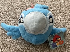 2011 Angry Birds Rio Jewel Blue Bird 6  Plush Commonwealth New with Tags