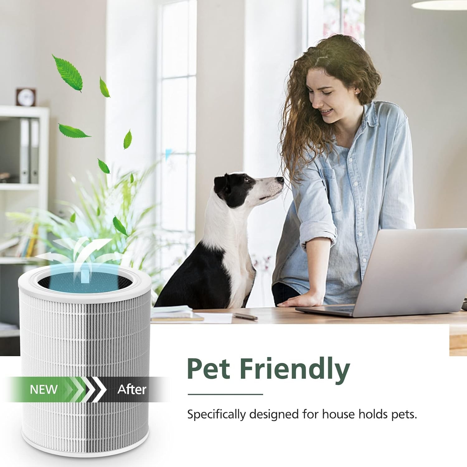 Core 600S Replacement Filter H13 True HEPA Filter for LEVOIT Core 600S Air Purif