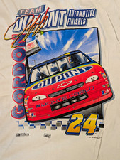 1997 Jeff Gordon 24 Dupont Vintage NASCAR TShirt XL Stock Car Racing