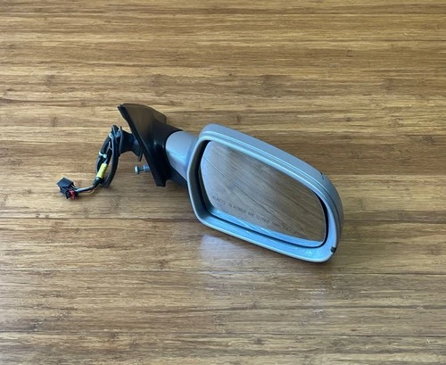 2008-2016 Audi A4 B8 Front Right Door View Mirror Assembly ICE Silver OEM NOTE