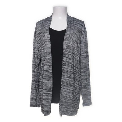 Jon&Anna, Strickjacke, Damen, Größe: 3XL, Grau/Schwarz/Weiß #gVe