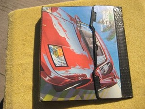 Vintage Mead Ferrari Trapper Keeper Notebook – Red Ferrari Sports Car Design